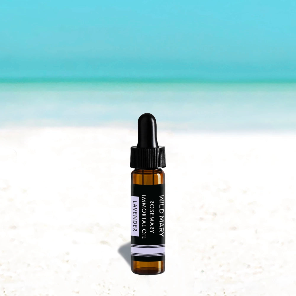Mini Bottle of Wild Mary Rosemary Lavender Immortal Oil