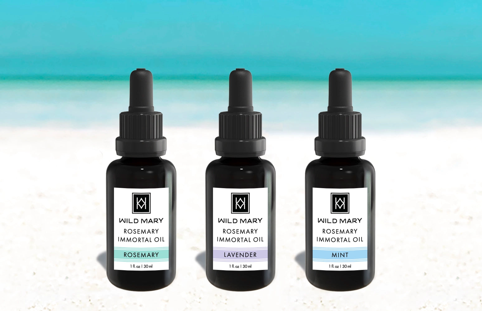 Rosemary Immortal Oil Collection