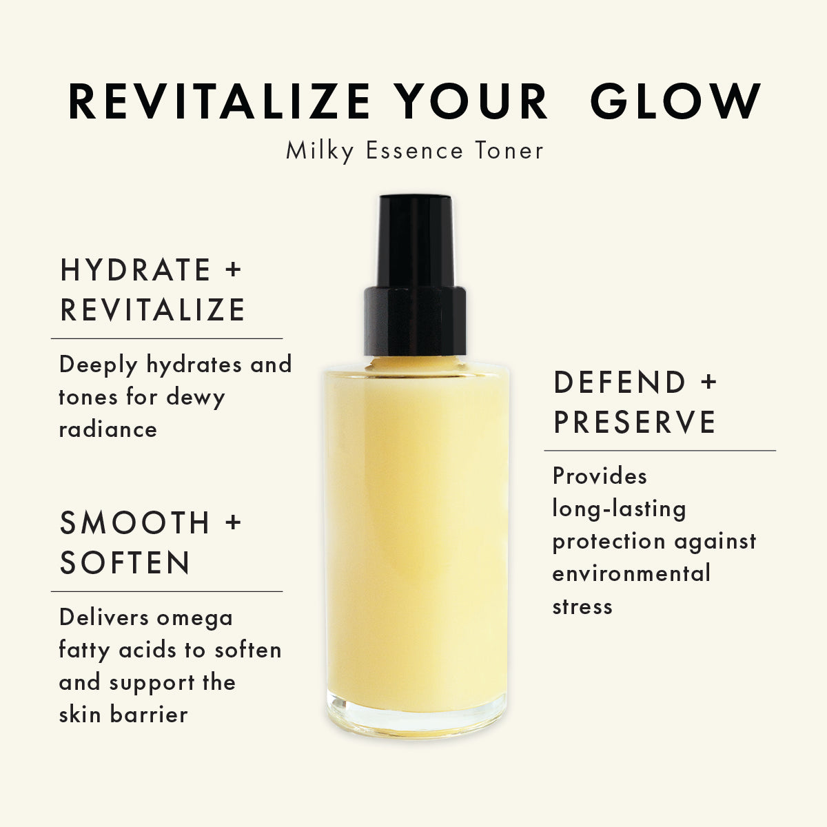 Wild Mary Rosemary Elixir milky essence toner deeply hydrates, softens, and provides long-lasting antioxidant protection.