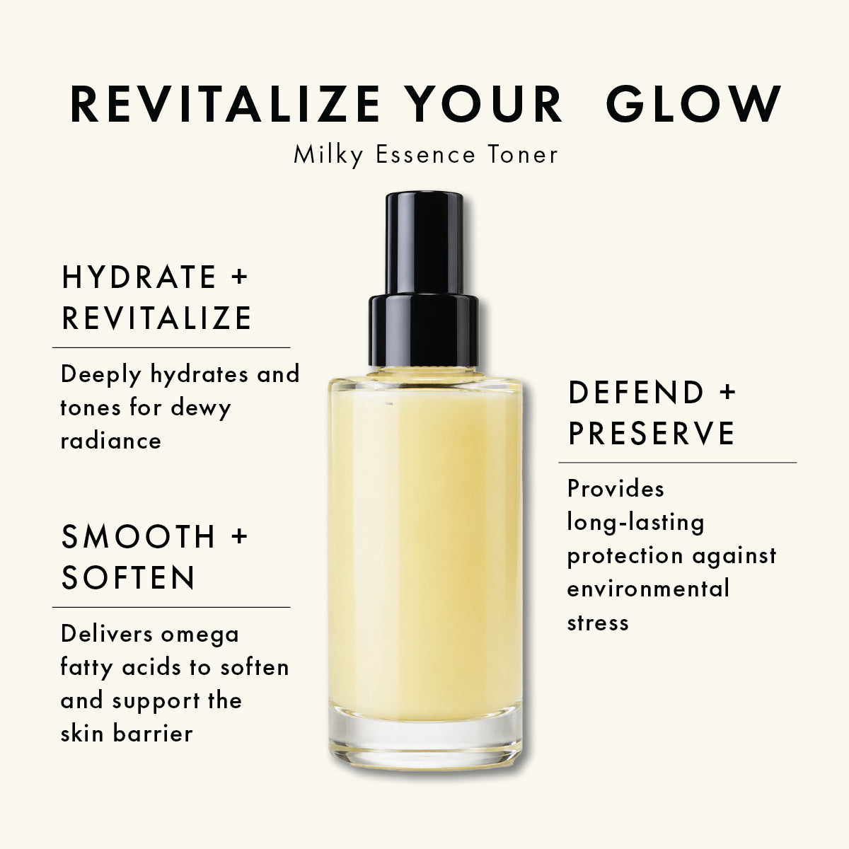 Wild Mary Rosemary Elixir milky essence toner deeply hydrates, softens, and provides long-lasting antioxidant protection.